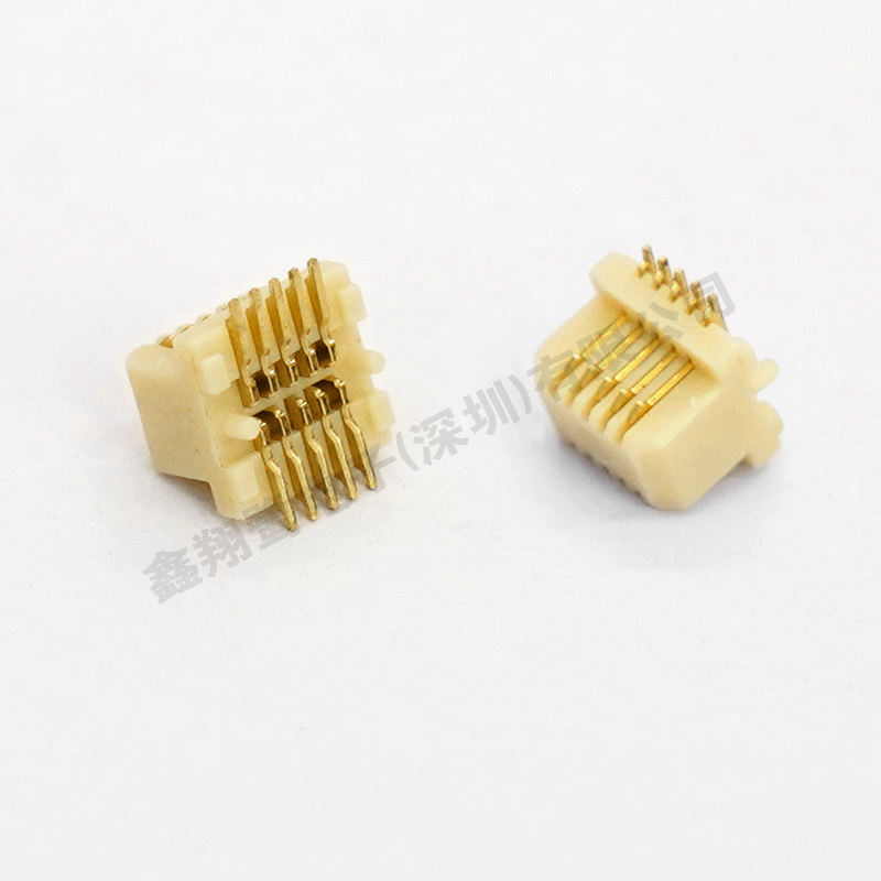 0.5间距单槽侧插公座合高5.0MM